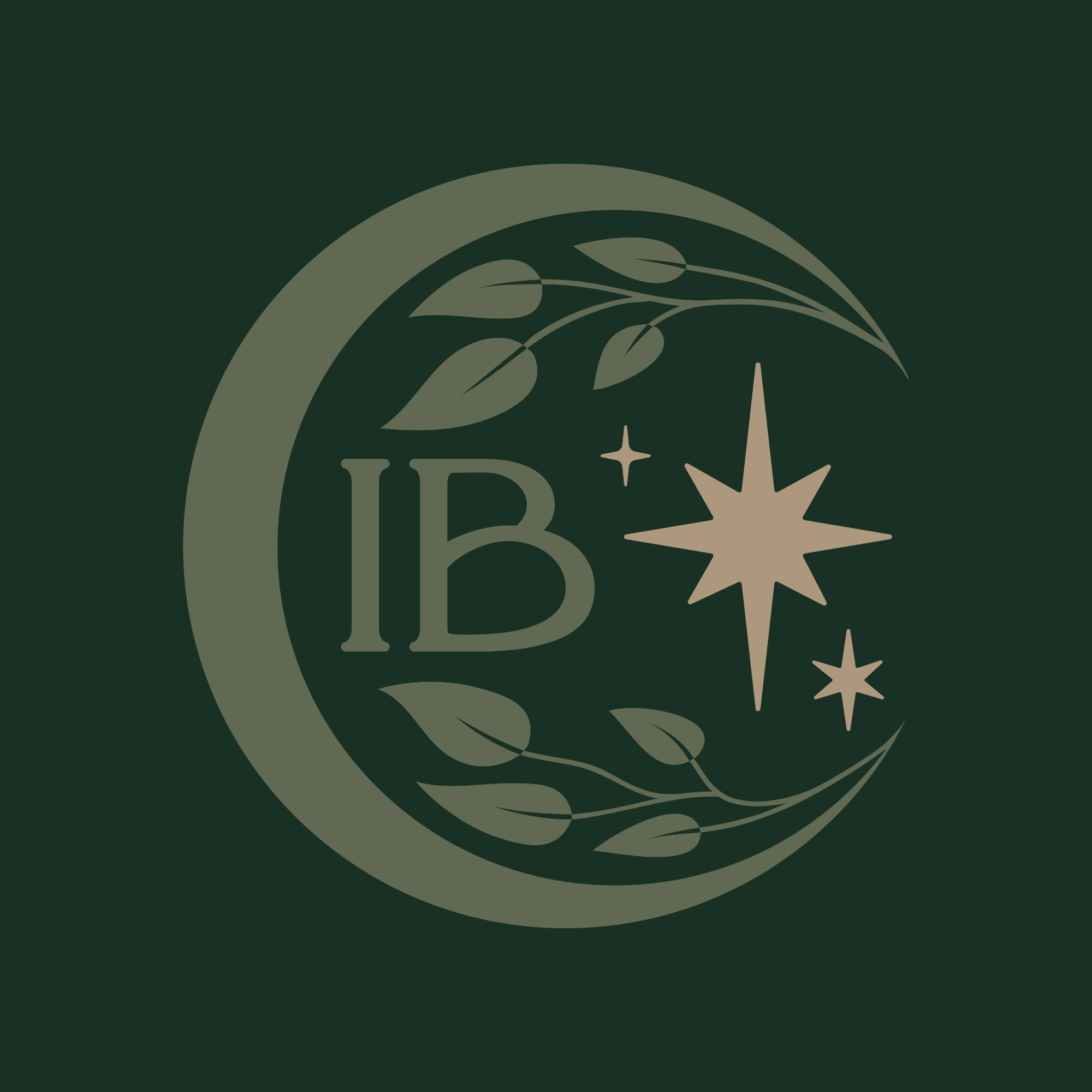 Indie Blake monogram logo